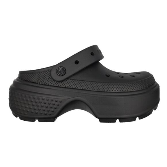 Crocs Unisex Black Stomp Casual Clog Shoes Size Men's 10 Women's 12 - Picture 1 of 11